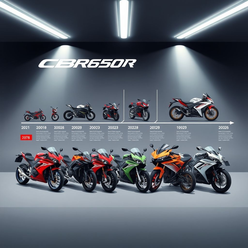ประวัติรุ่น CBR650R จนถึงปี 2026